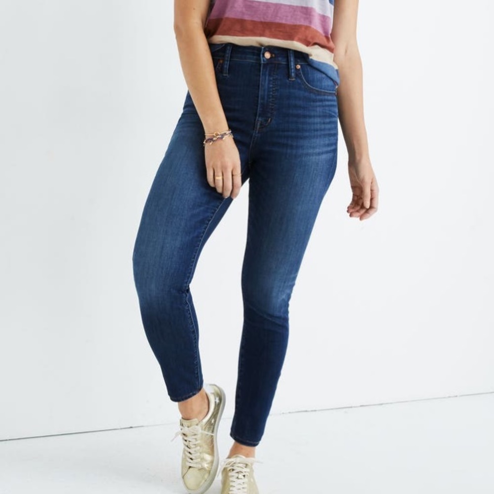 Madewell Curvy High Waist Skinny Jean Size 37